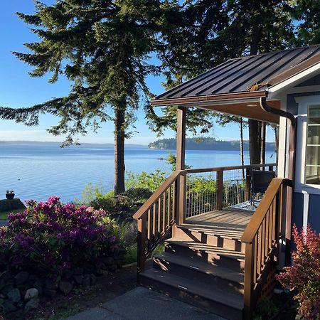 Puget Sound Chic Romantic Cottage With Private Beach Access & Gated Entry Port Ludlow Eksteriør billede