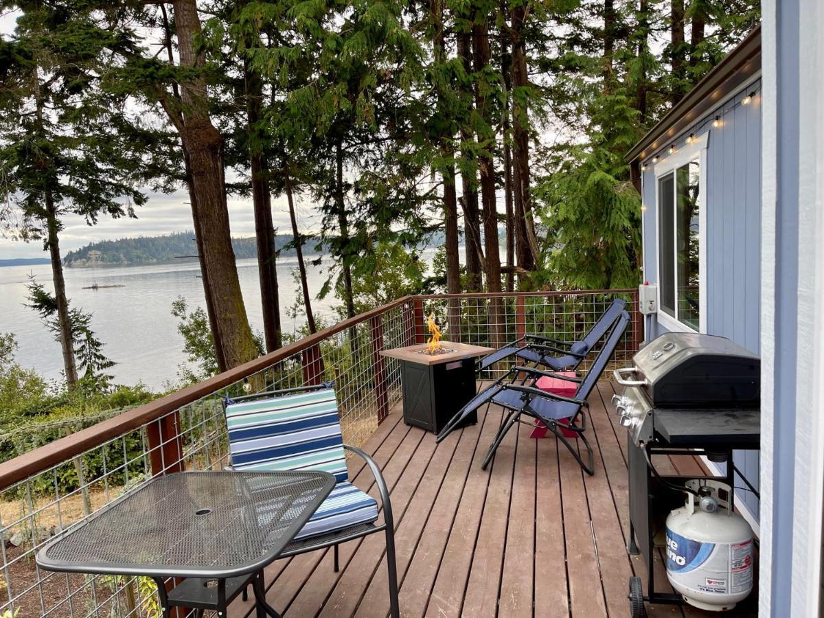 Puget Sound Chic Romantic Cottage With Private Beach Access & Gated Entry Port Ludlow Eksteriør billede