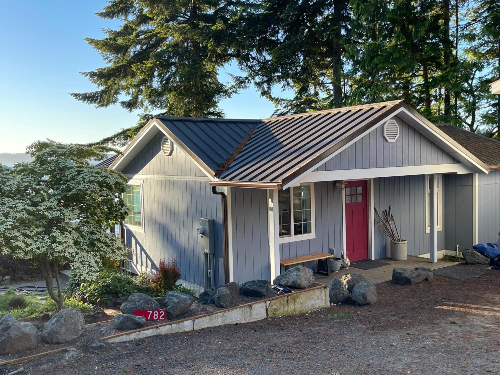 Puget Sound Chic Romantic Cottage With Private Beach Access & Gated Entry Port Ludlow Eksteriør billede
